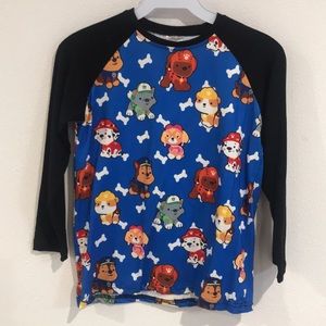 Long sleeve doggie dog cutie shirt top girls